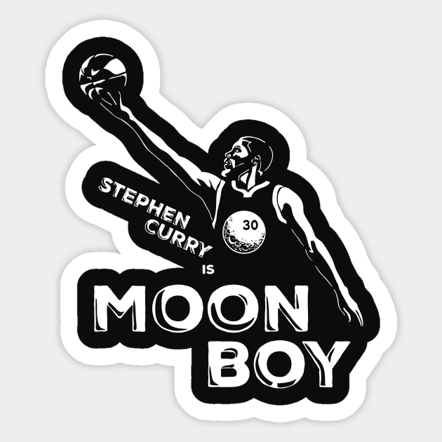 Steph Moon Boy Sticker by Caloy